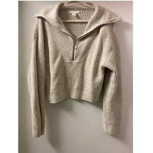 H&M Quarter zip sweater
